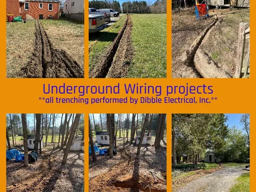 Exterior Electrical — Dibble Electrical project in Central Virginia